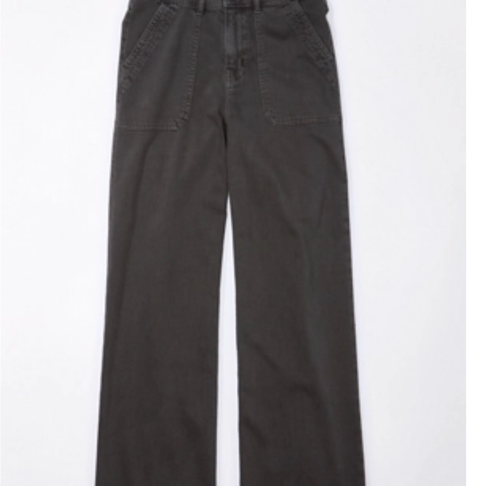 American Eagle Dreamy Drape Baggy Wide Leg Pant